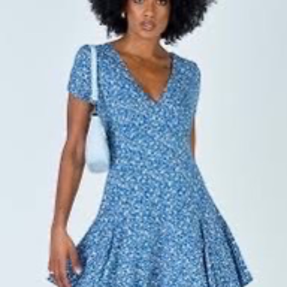 Princess Polly Sting Mini Dress Size 6